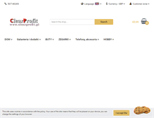 Tablet Screenshot of clearprofit.pl